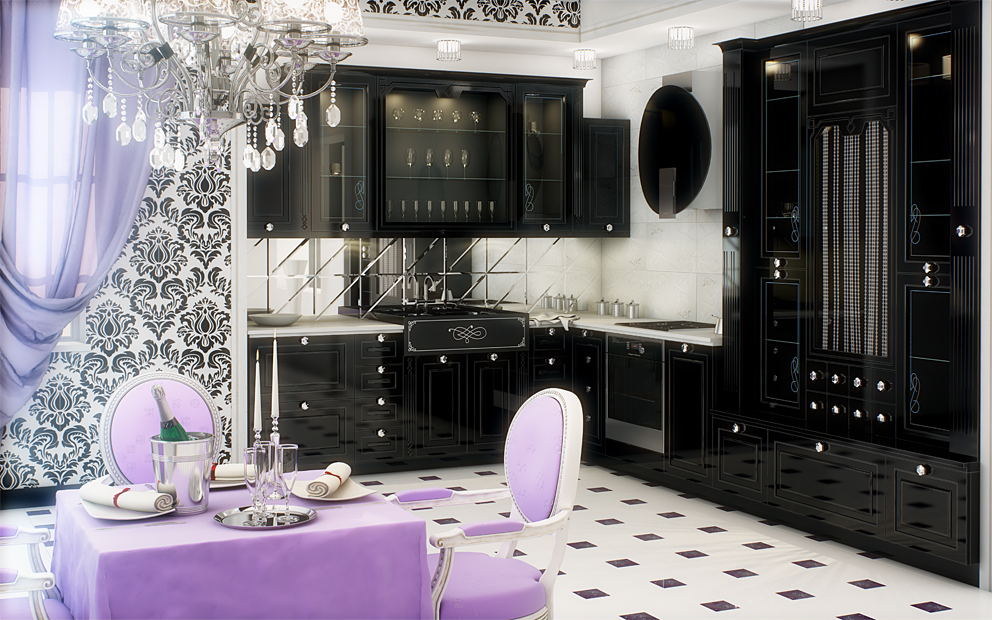 Кухня Айвори Glance