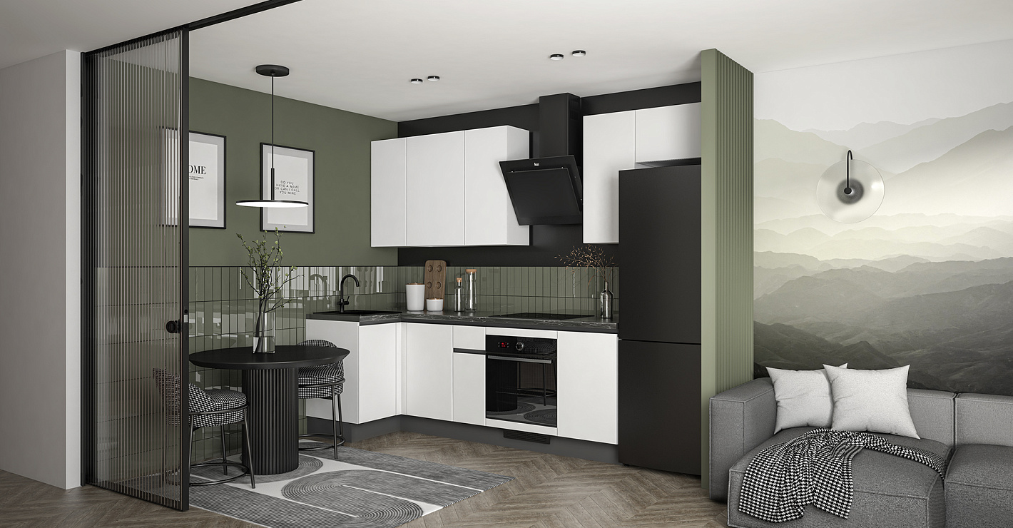 Кухня Уна сет (3000 x 1050 мм)