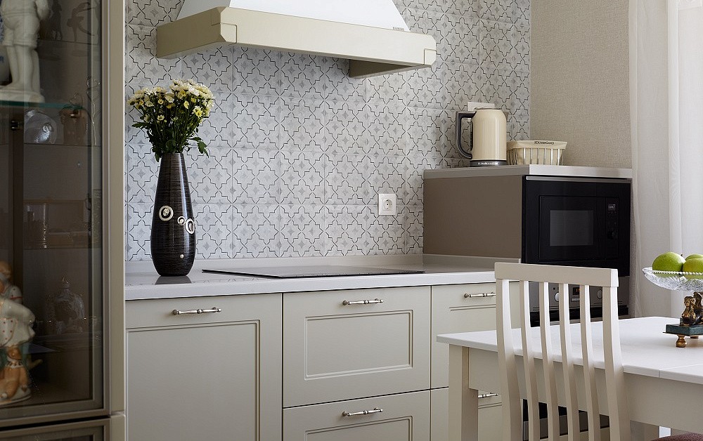 Кремовая кантри-кухня