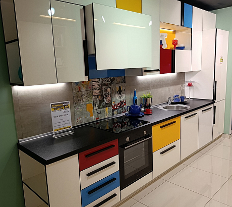 Кухня Мондриана BL / г.Раменское