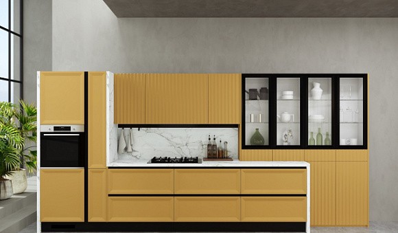 дизайн светлой кухни