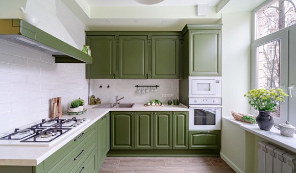 дизайн светлой кухни