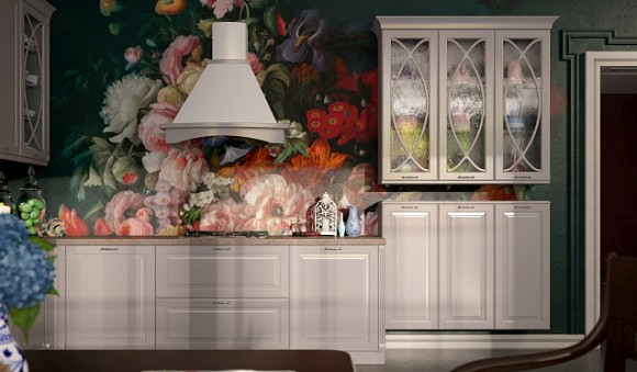 Светлая кухня в Обнинске