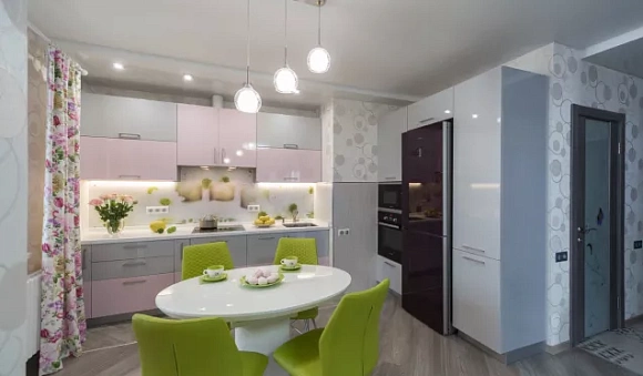 Серая кухня в Егорьевске