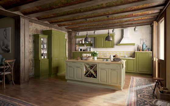 Дизайн кухни в стиле кантри